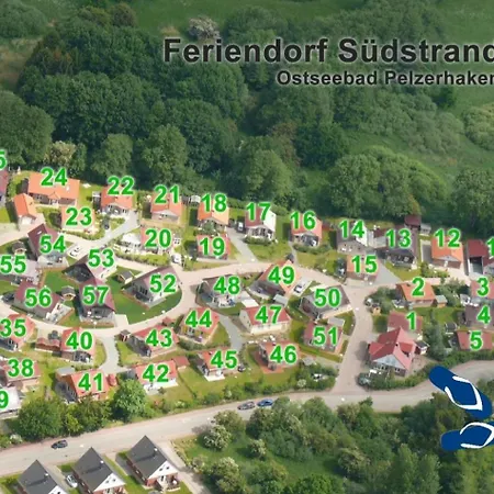 Дом отдыха Feriendorf Suedstrand Haus 13
